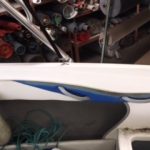 Ski Boat Seat Repair Before